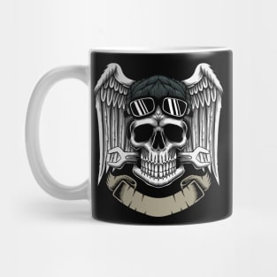 Mechanic Skull Mug